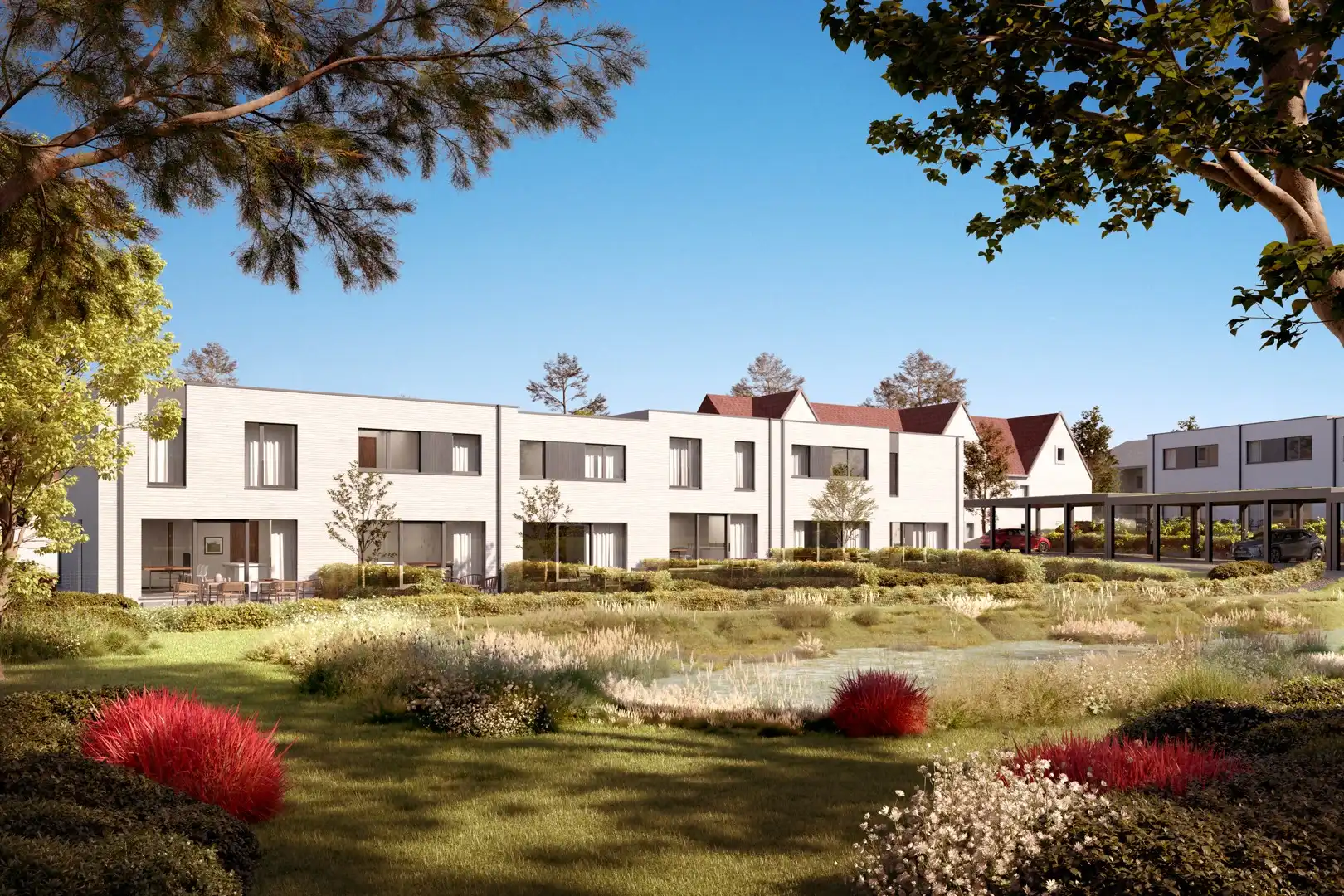 Gesloten bebouwing met tuin te Haaltert foto 8