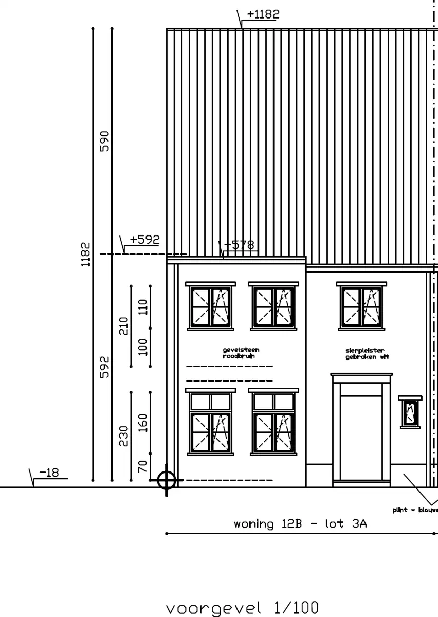 Ruime woning, rustig gelegen - Lot 3 (Links) foto 10