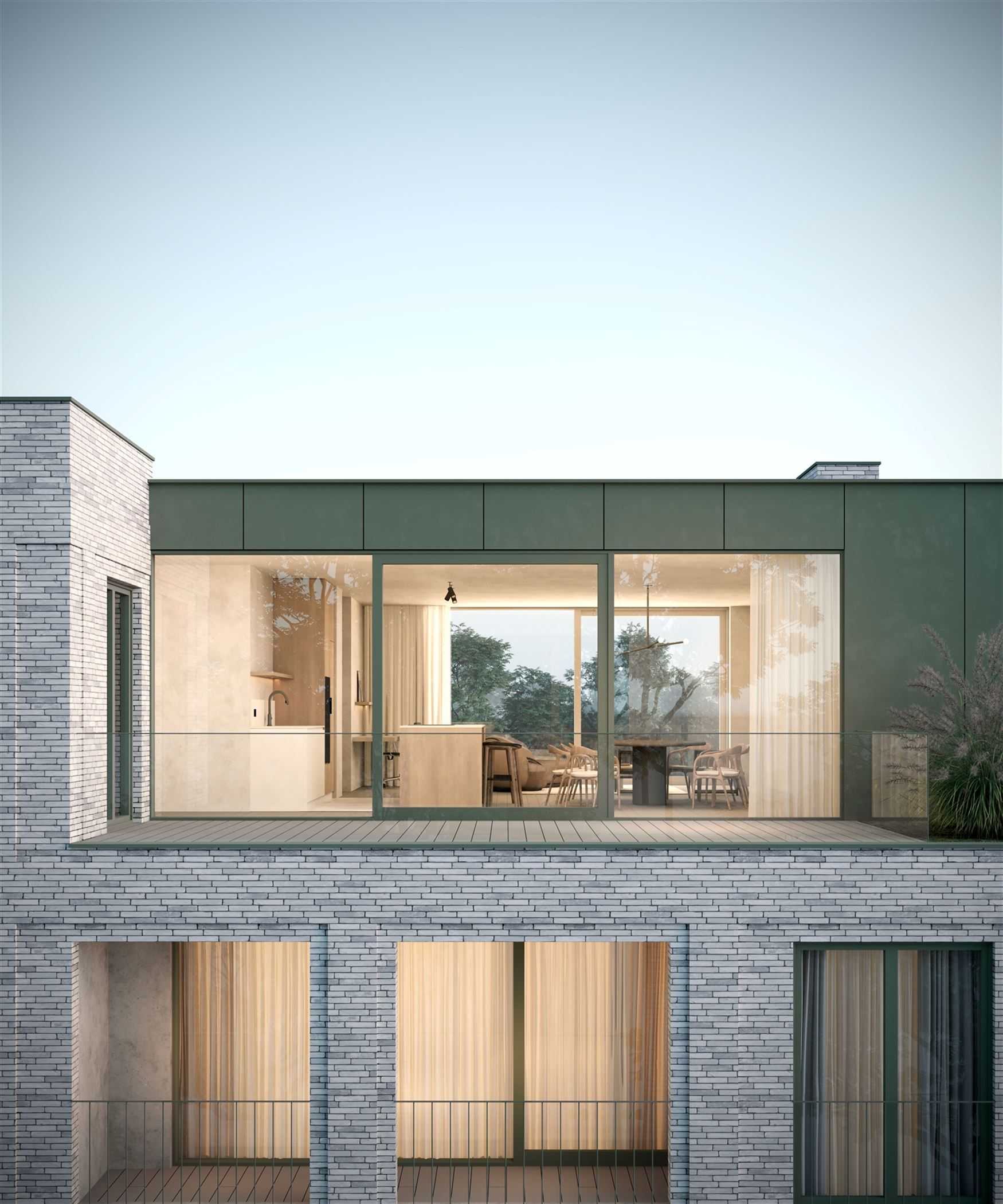 Luxueuze penthouse met royale terrassen foto 6
