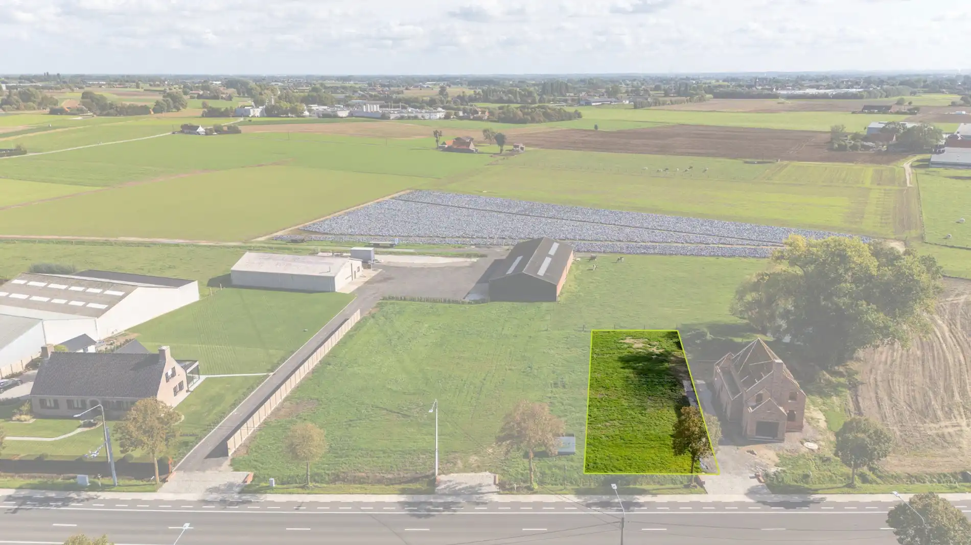 BOUWGROND VAN 774m² (!) VOOR OPEN BEBOUWING MET AGRARISCH ZICHT! foto 4