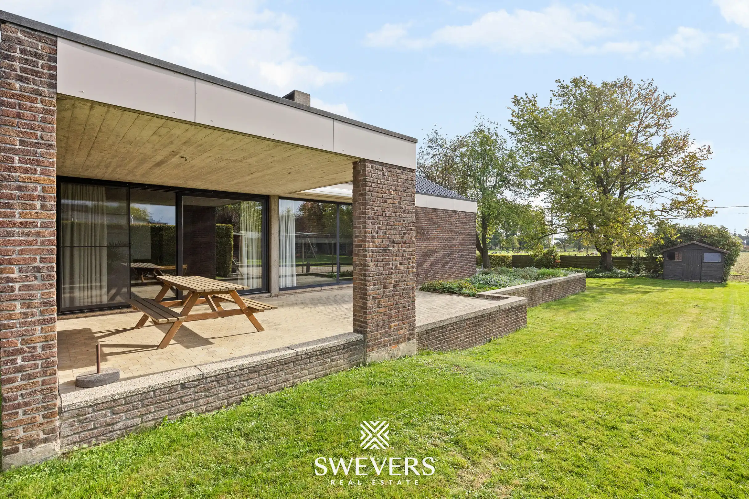 Vrijstaande woning op 13 are met mooie tuin en achterliggende toegang in Alken foto 28
