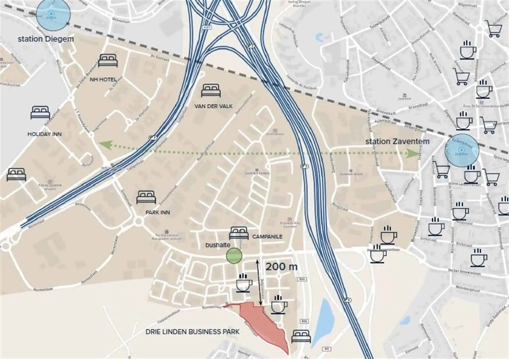 3 LINDEN: kantoren vanaf 650m² foto 9