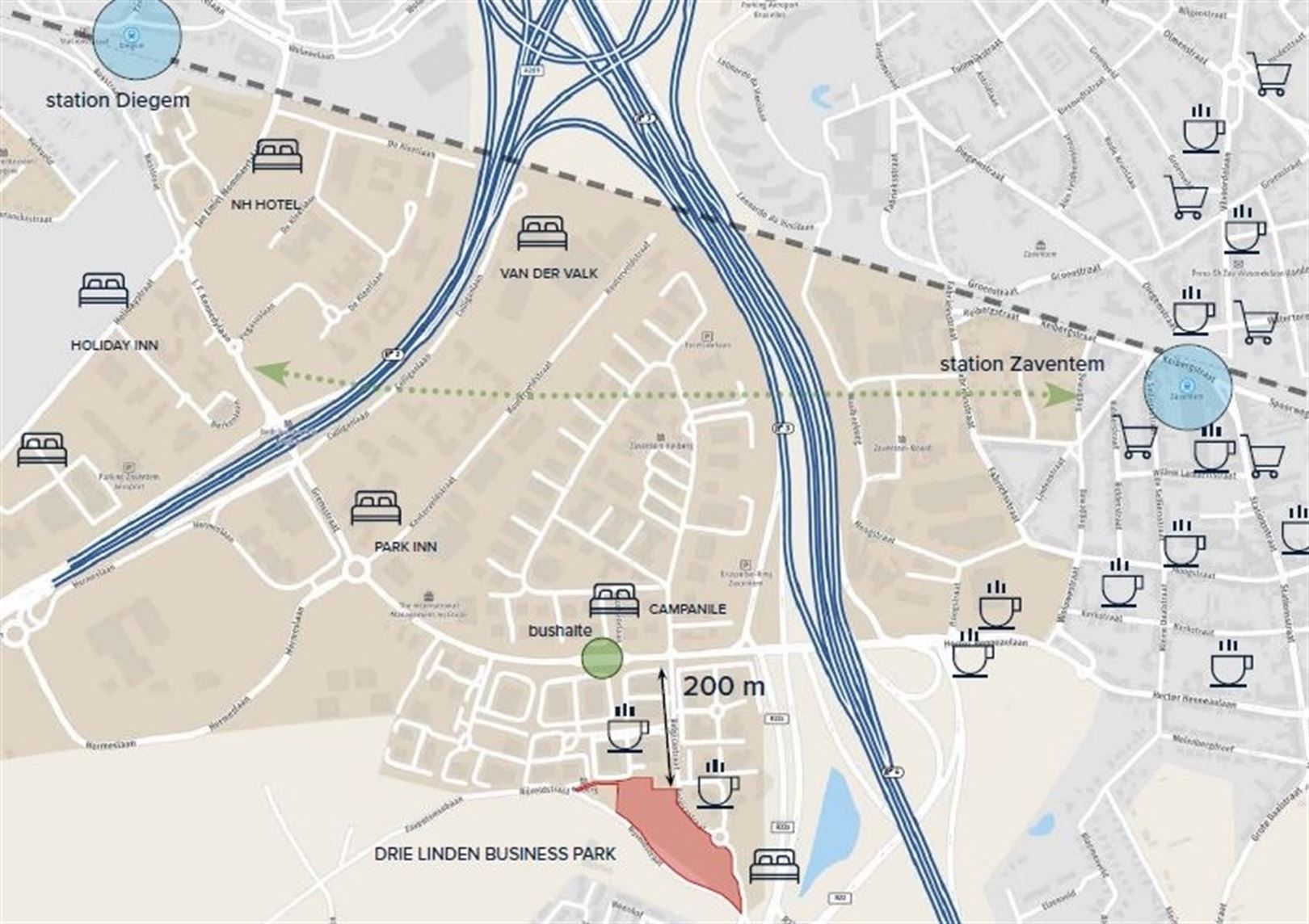 3 LINDEN: kantoren vanaf 650m² foto 9