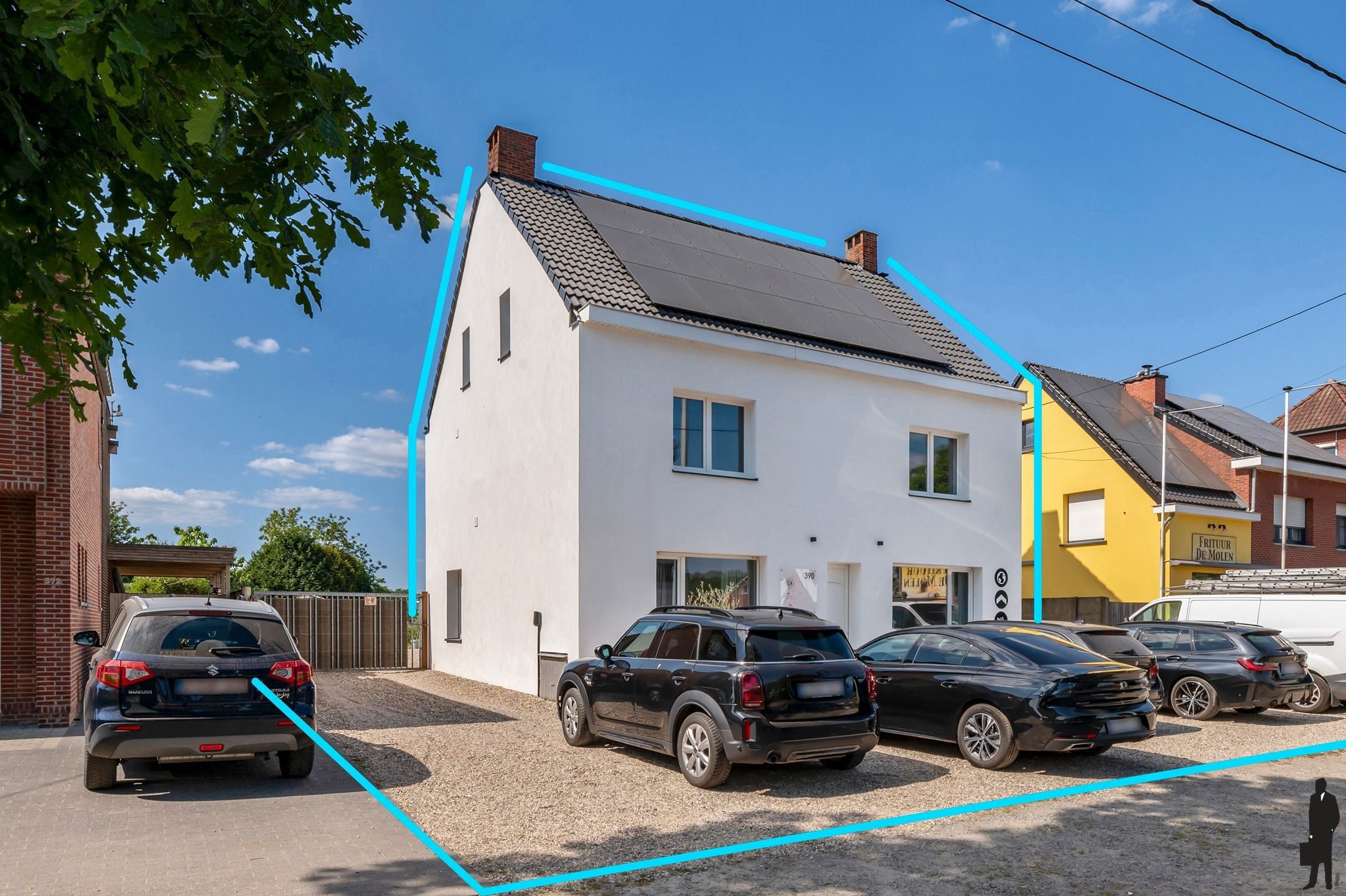 Gerenoveerd opbrengsteigendom: handelsruimte, duplex, studio foto 30