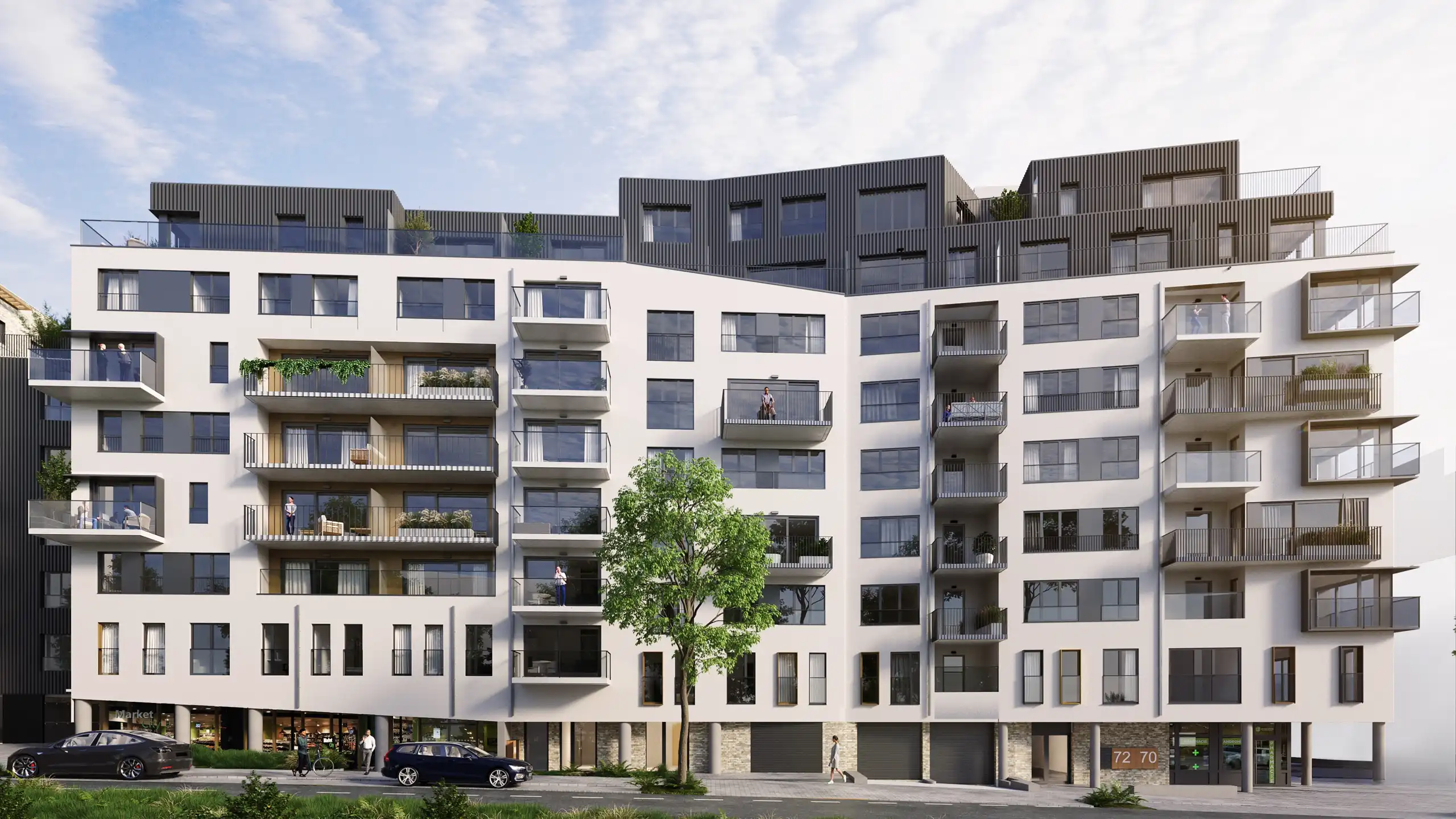 Commerciële ruimte van 356 m² in het hart van Woluwe foto {{pictureIndex}}