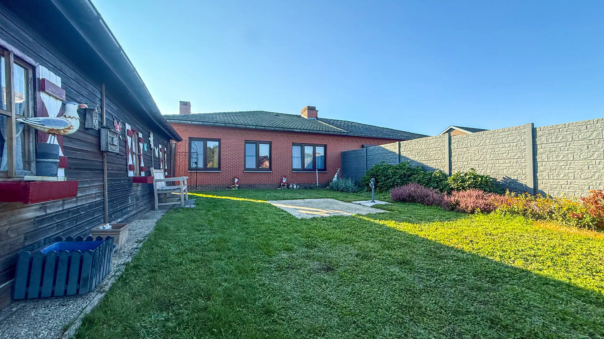 Gelijkvloerse woning met 3 slpks en grote garage te Heusden! foto 42