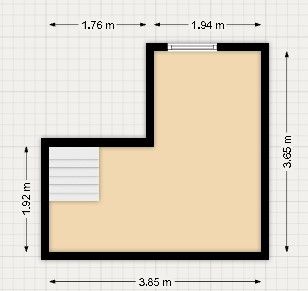 Roeselare-stadskern. Verder te renoveren RUIME WONING met 3 slaapkamers en diepe tuin. foto 6