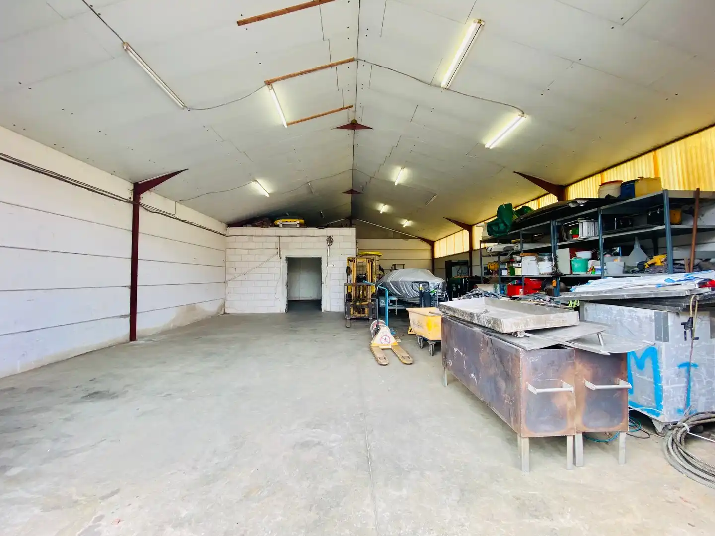 Moderne open bebouwing in oprichting met magazijn te Branst (Bornem) foto 22