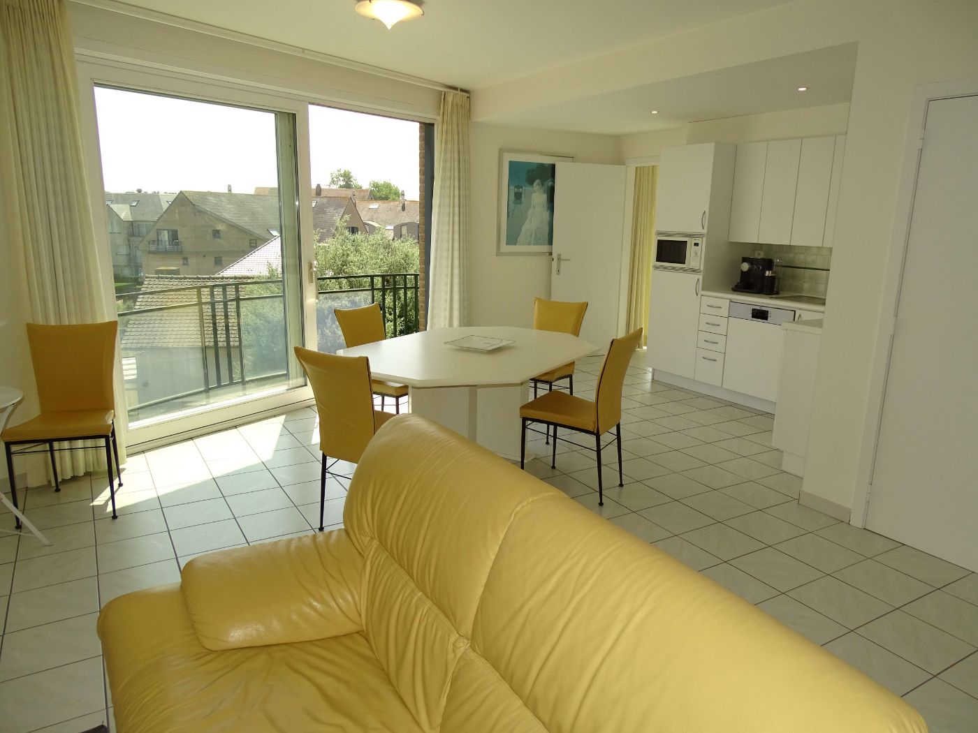 Residentie Delphine - ruim twee slaapkamer appartement nabij zee - Koksijde-Bad foto 5