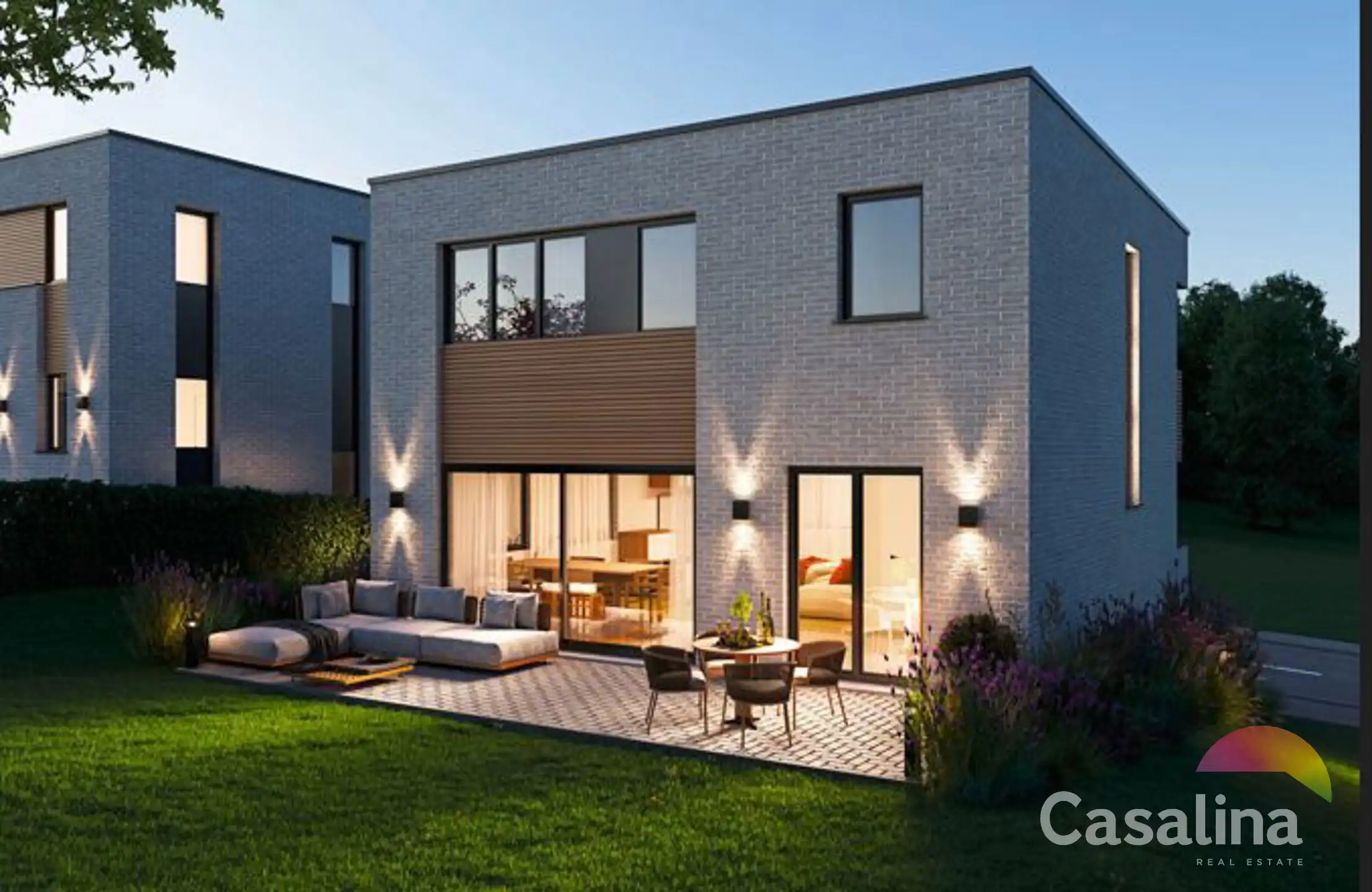 Modern wonen in een energiezuinige villa. foto {{pictureIndex}}