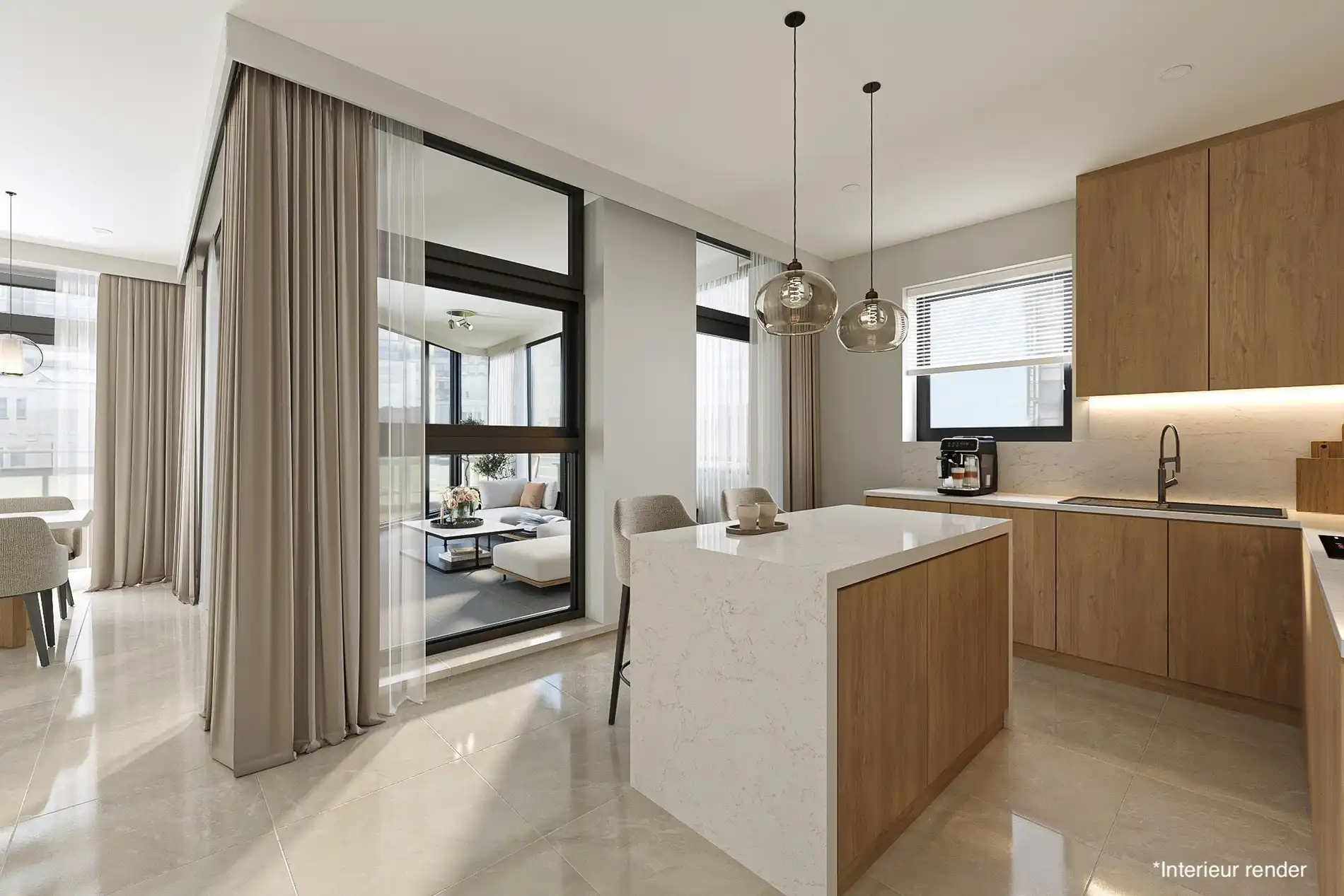 Dakappartement 123 m² met groot terras op toplocatie in Genk foto 10