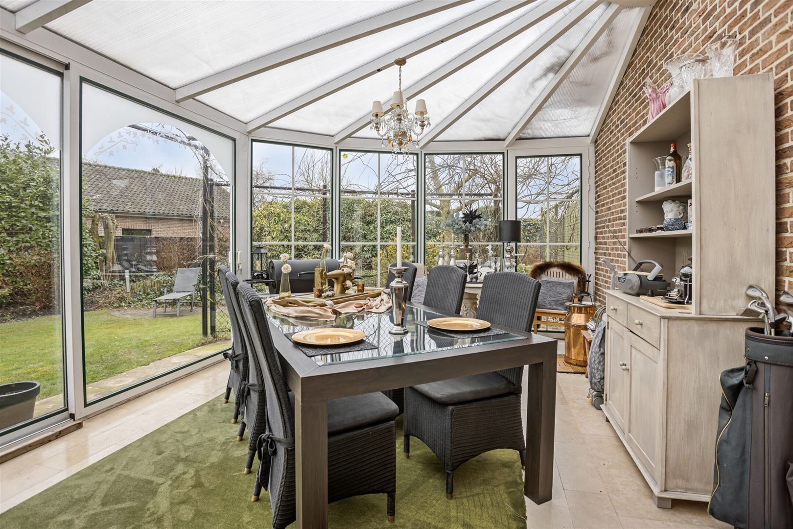 Exclusieve villa op riant hoekdomein in Eksaarde  foto 6
