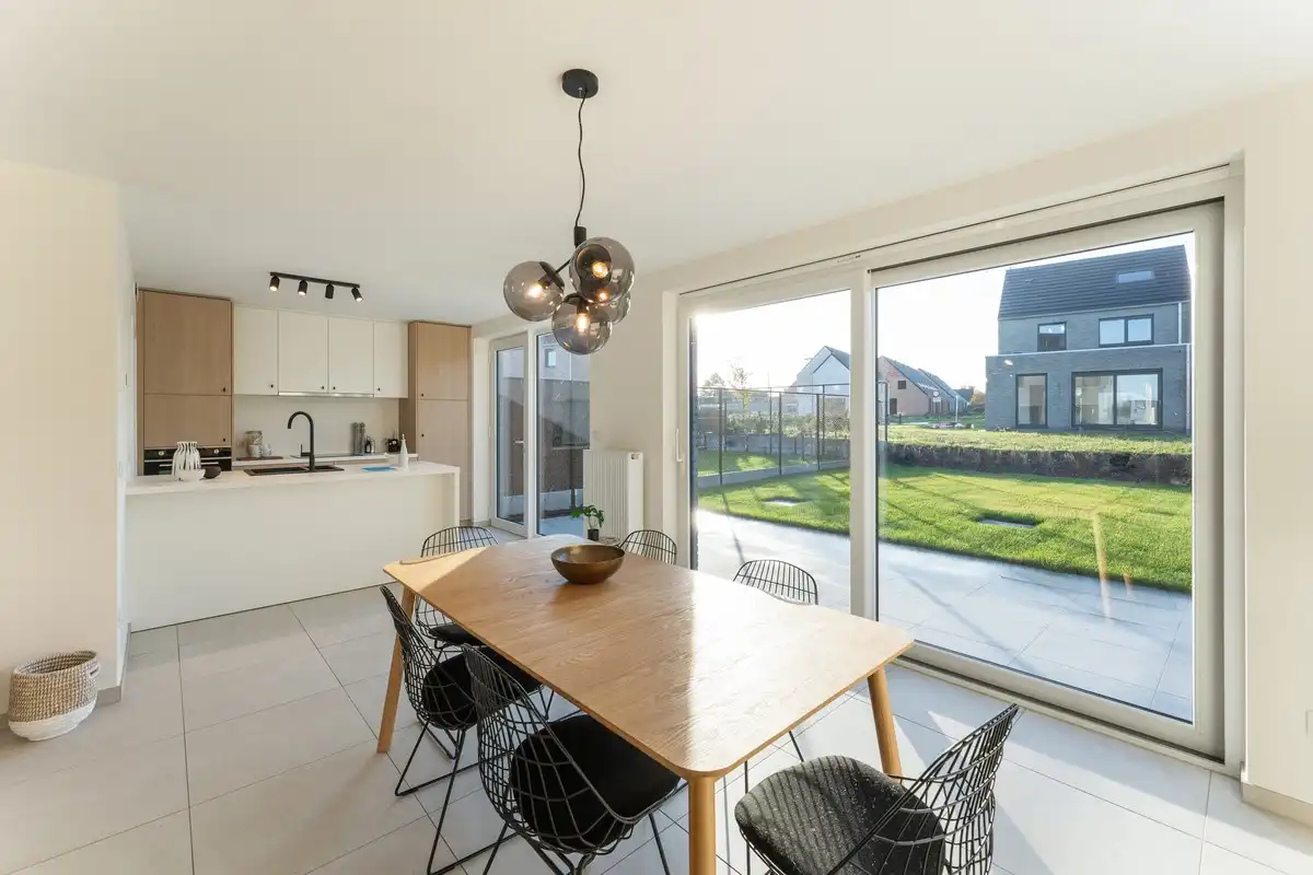 Energiezuinige halfopen bebouwingen in een groen en centraal gelegen woonerf te Belsele foto 3