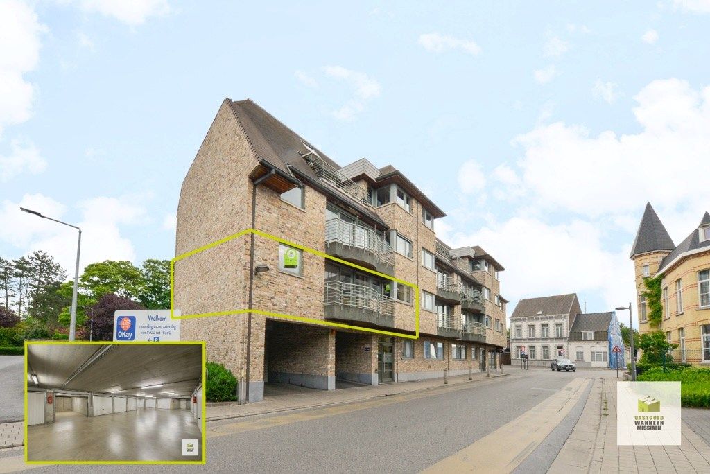 Ruim appartement met 2 slaapkamers, terras en garage in centrum Wingene foto {{pictureIndex}}