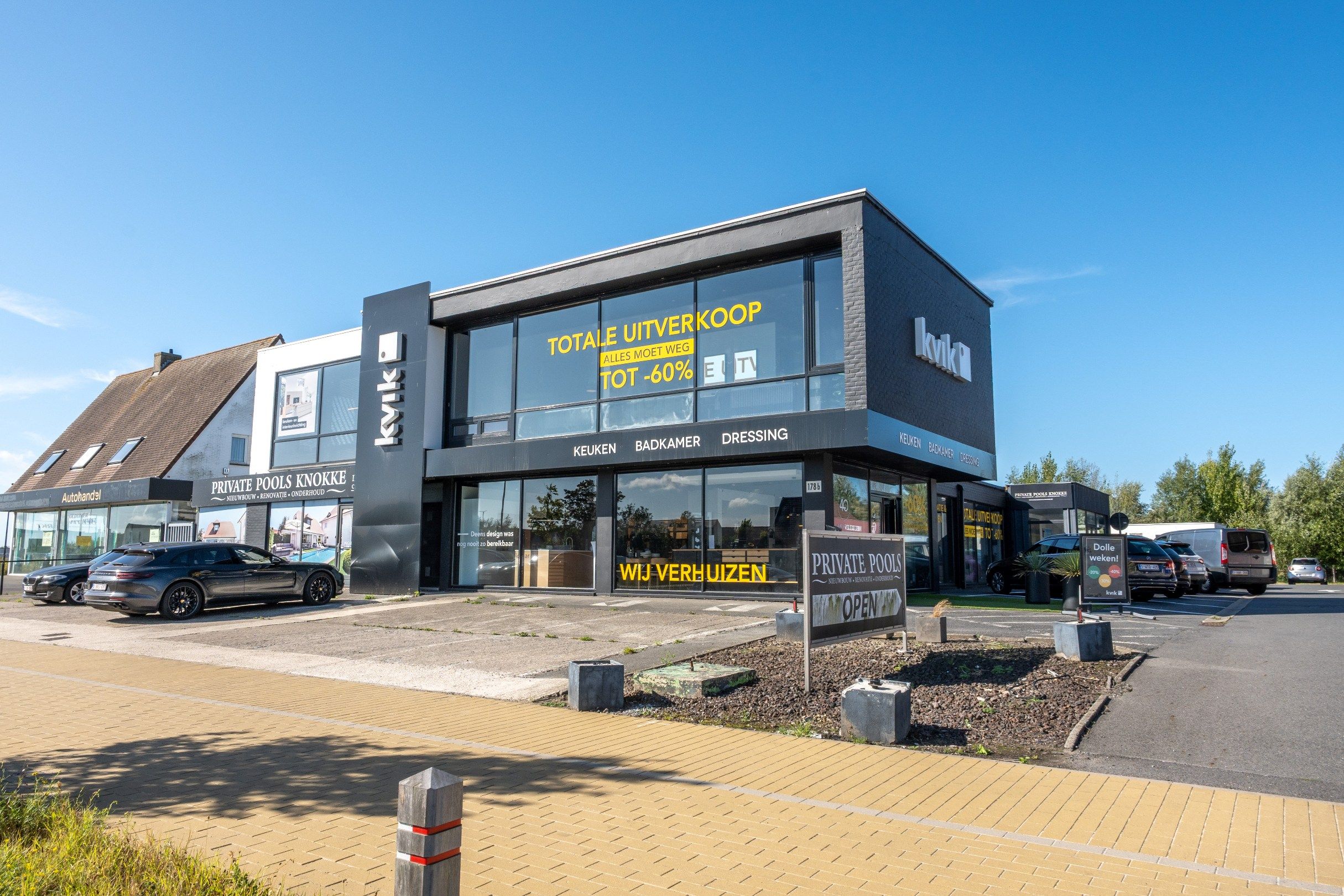 Handelspand op Natiënlaan te Knokke foto {{pictureIndex}}