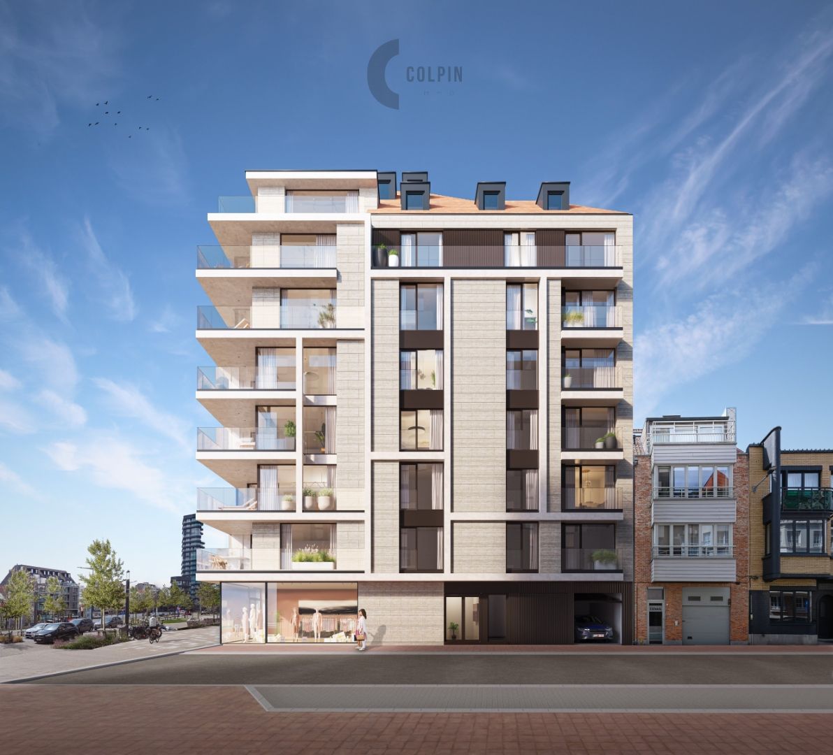 Uitzonderlijk ruime woonappartementen met groot zonneterras in Knokke-Heist! foto {{pictureIndex}}