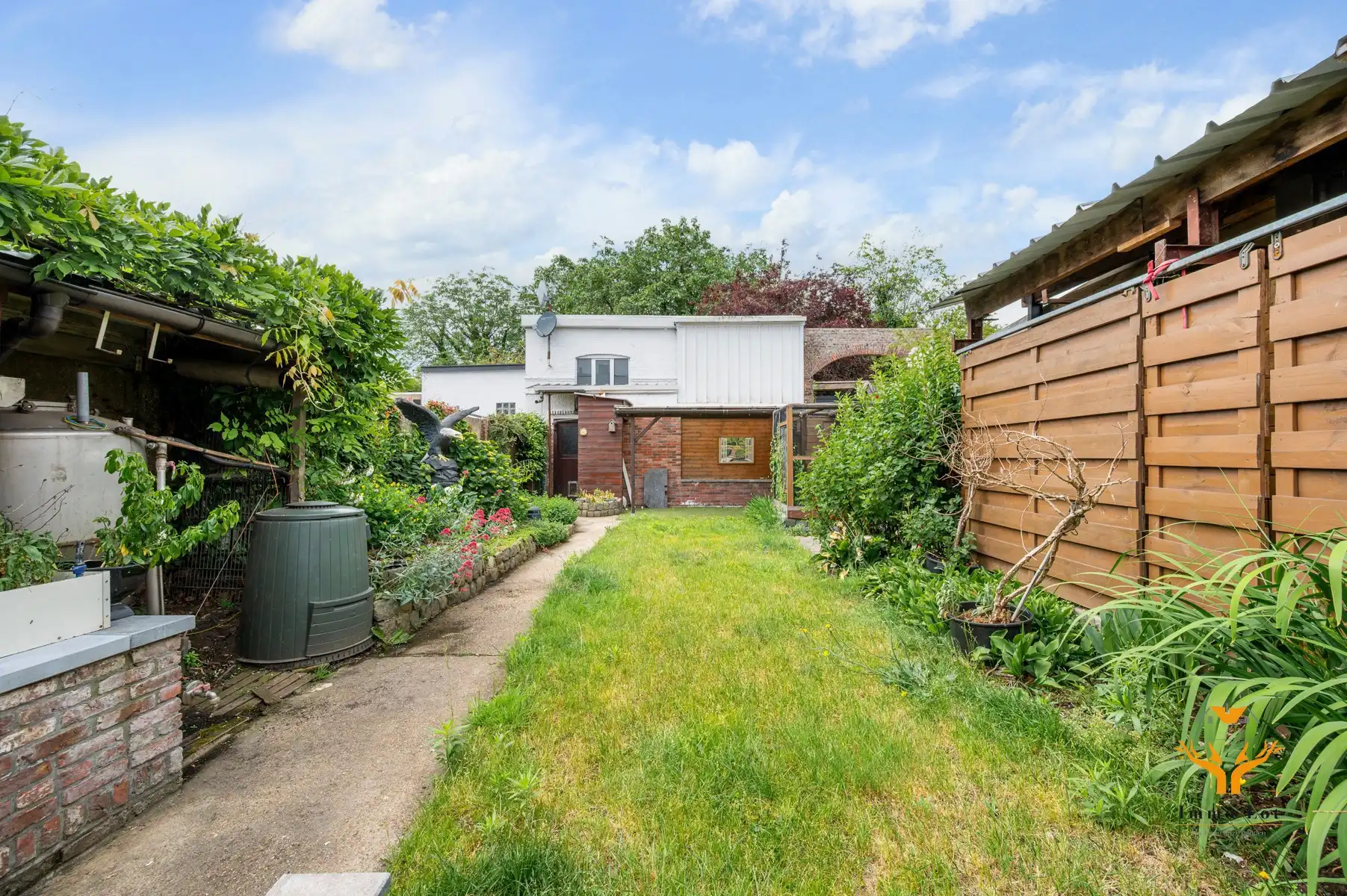 Charmante woning met garage en tuin in centrum Lokeren foto 16