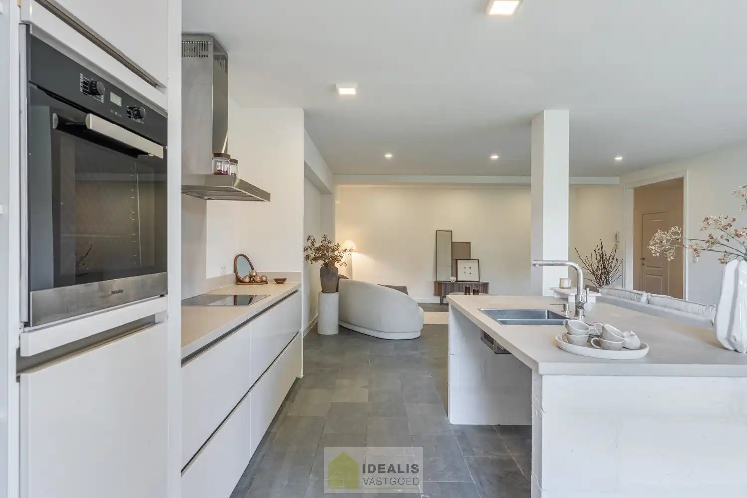 PRACHTIG GERENOVEERD GELIJKVLOERSAPPARTEMENT MET STADSTUIN IN HARTJE HAMONT! foto 22
