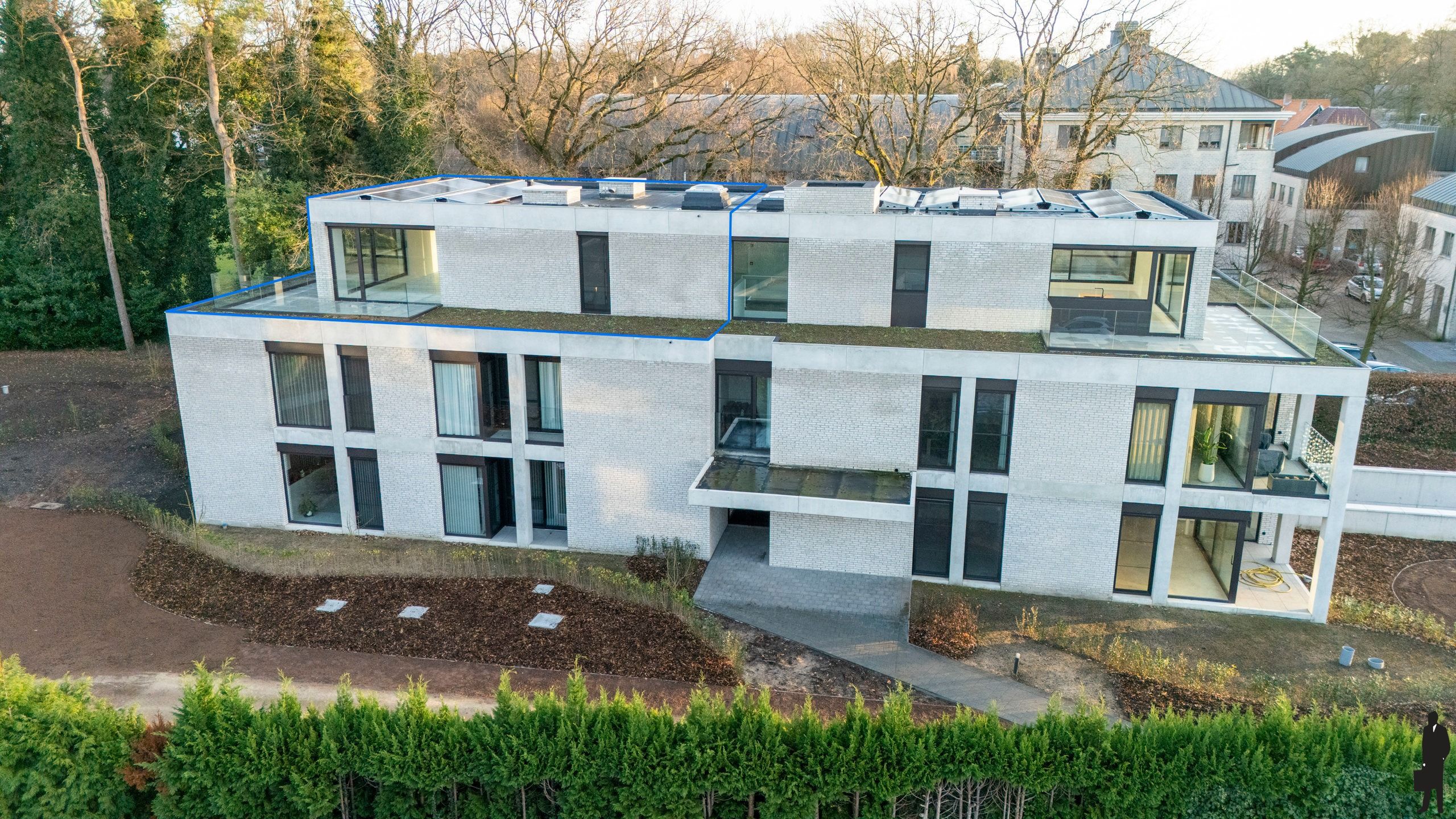 Exclusief BEN-appartement met 2 terrassen en dubbele parking foto 19