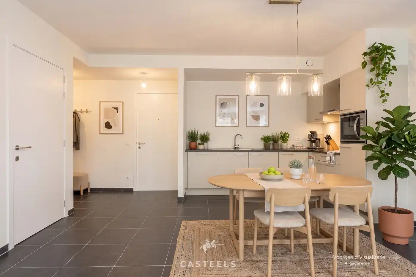 Rustig en lichtrijk appartement met terras in Kluisbergen foto 8