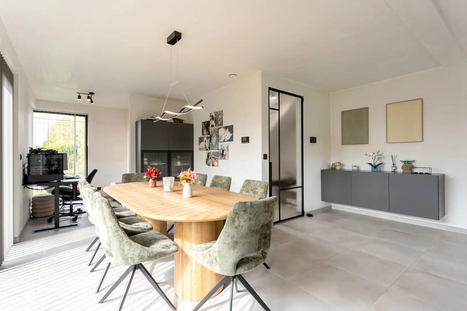 Recente woning (EPC A) met 3 slpks, garage en tuin op 7are foto 8