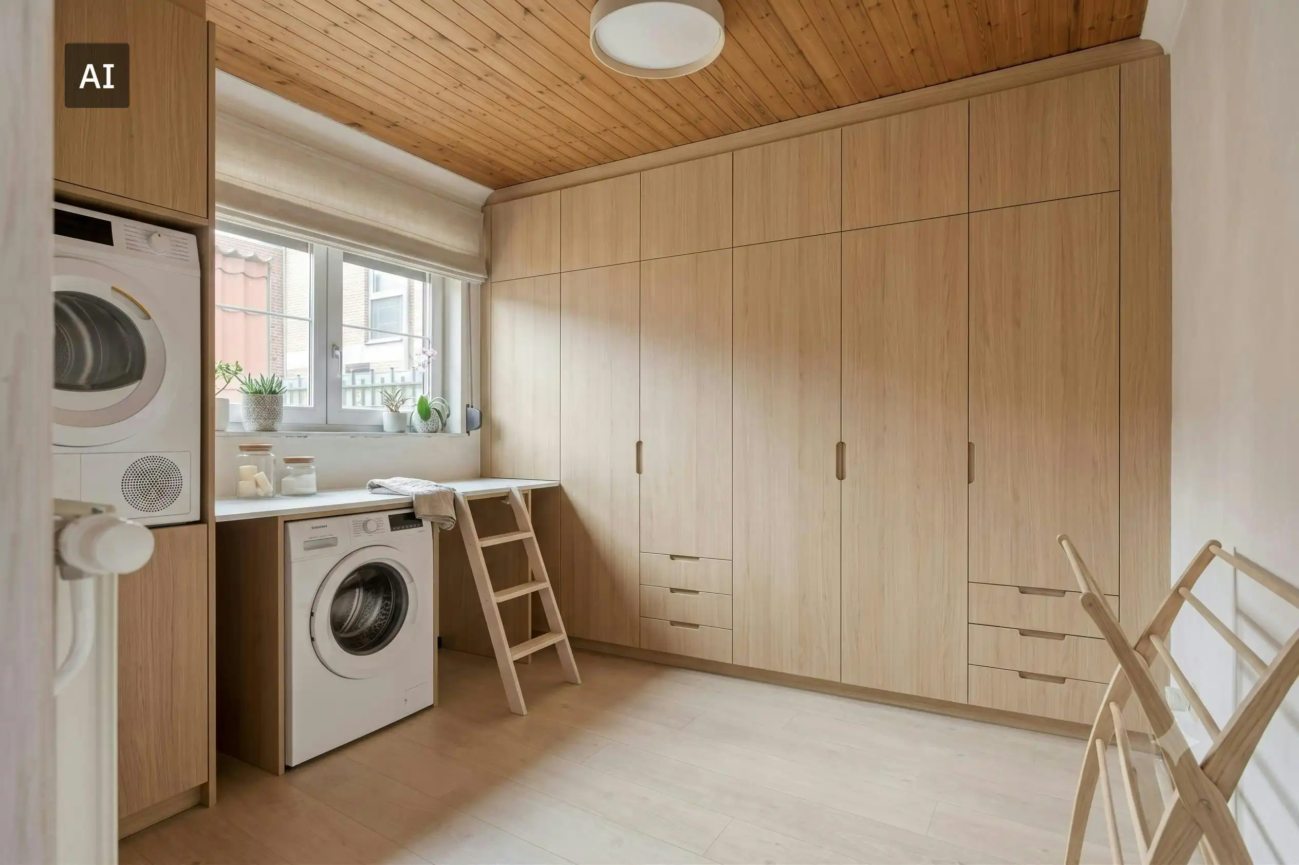 Goed onderhouden huis met riante garage in centrum Maaseik te koop foto 14