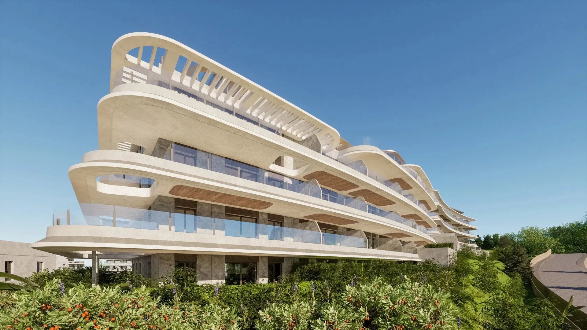 Leef de ziel van de Costa del Sol: waar architectuur en natuur samensmelten tot een nieuwe standaard van wonen foto {{pictureIndex}}