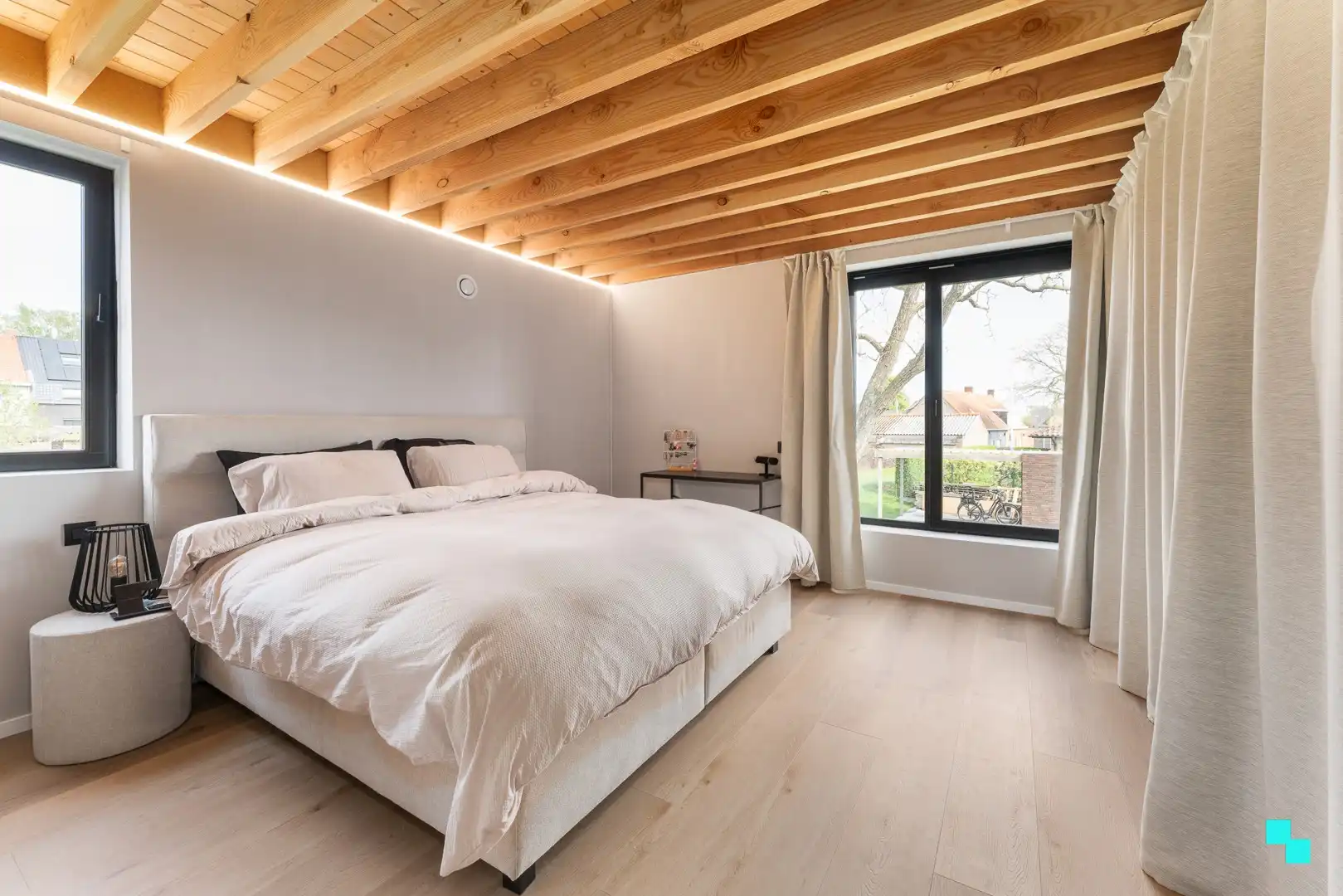 Architecturale (quasi)nieuwbouwwoning op rustige verkaveling te Lendelede foto 18