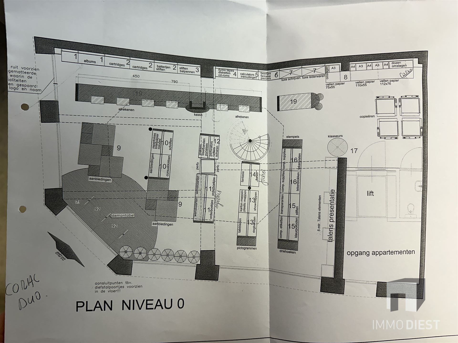 Handelspand (duplex met lift) foto 2