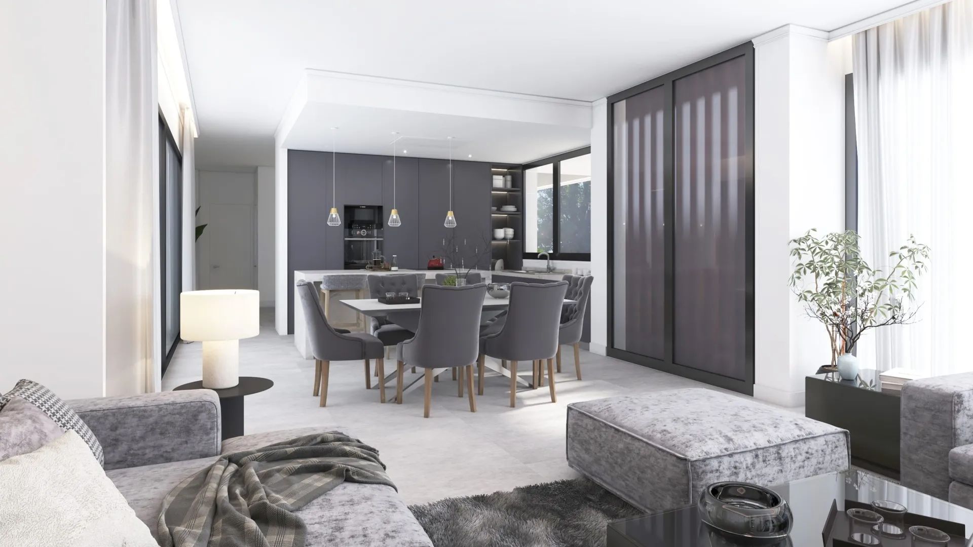 Modern meesterwerk in El Higuerón – luxe villa met uitzicht en elegantie in Fuengirola foto 4