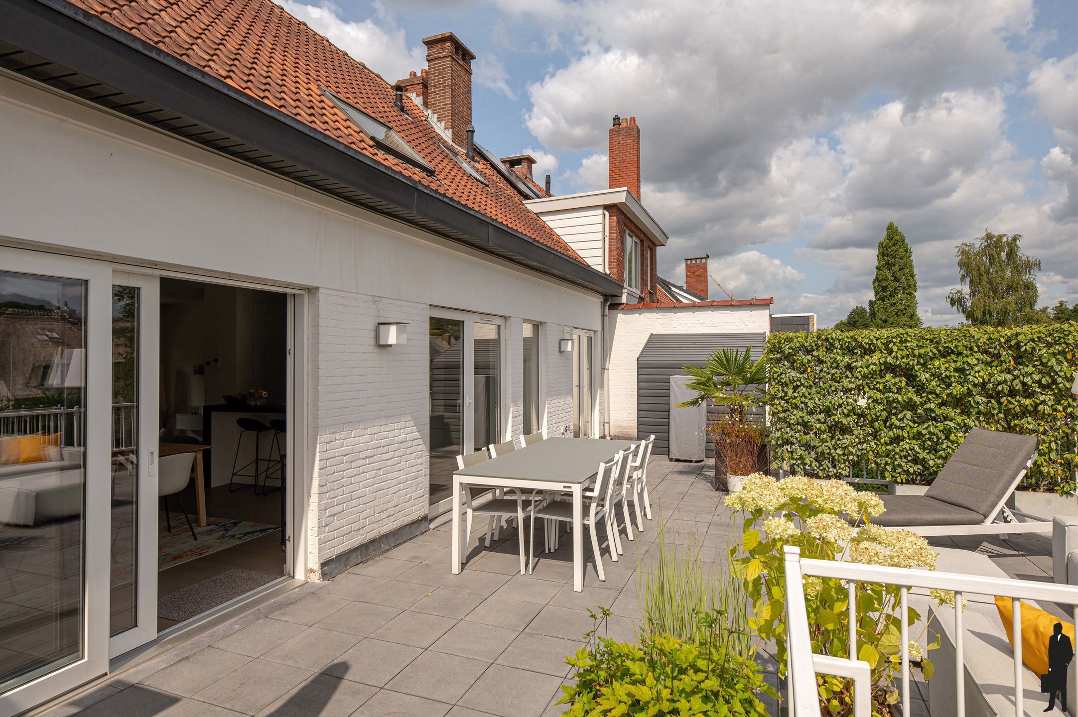 Uitzonderlijke  duplex appartement  met ruim zonnig terras! foto 8