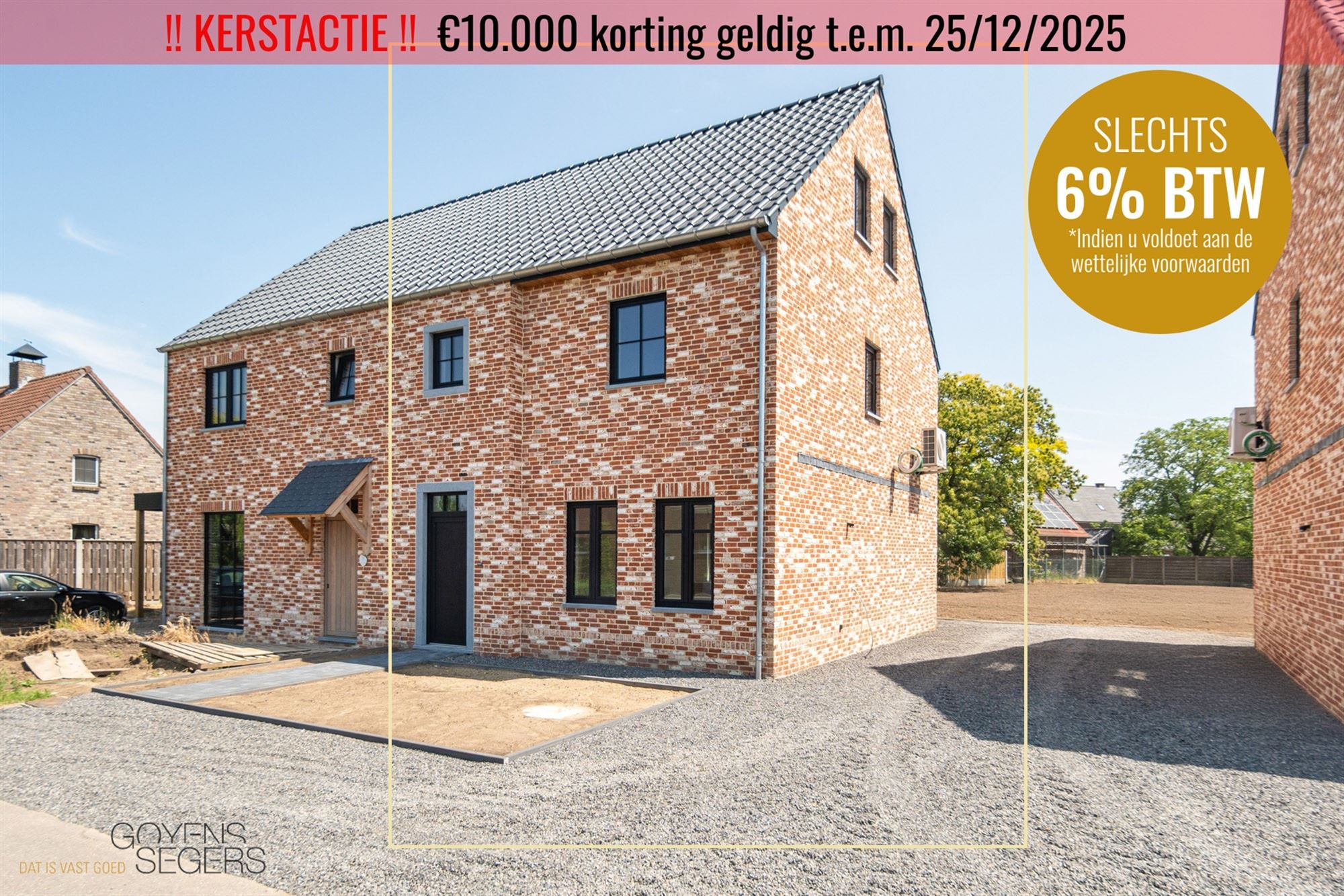 Afgewerkte BEN-woning op zeer rustige locatie te Molenbeersel foto {{pictureIndex}}