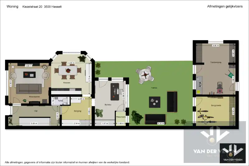 HALFOPEN WONING IN RUSTIGE OMGEVING TOFFE GEZINSWONING foto 24