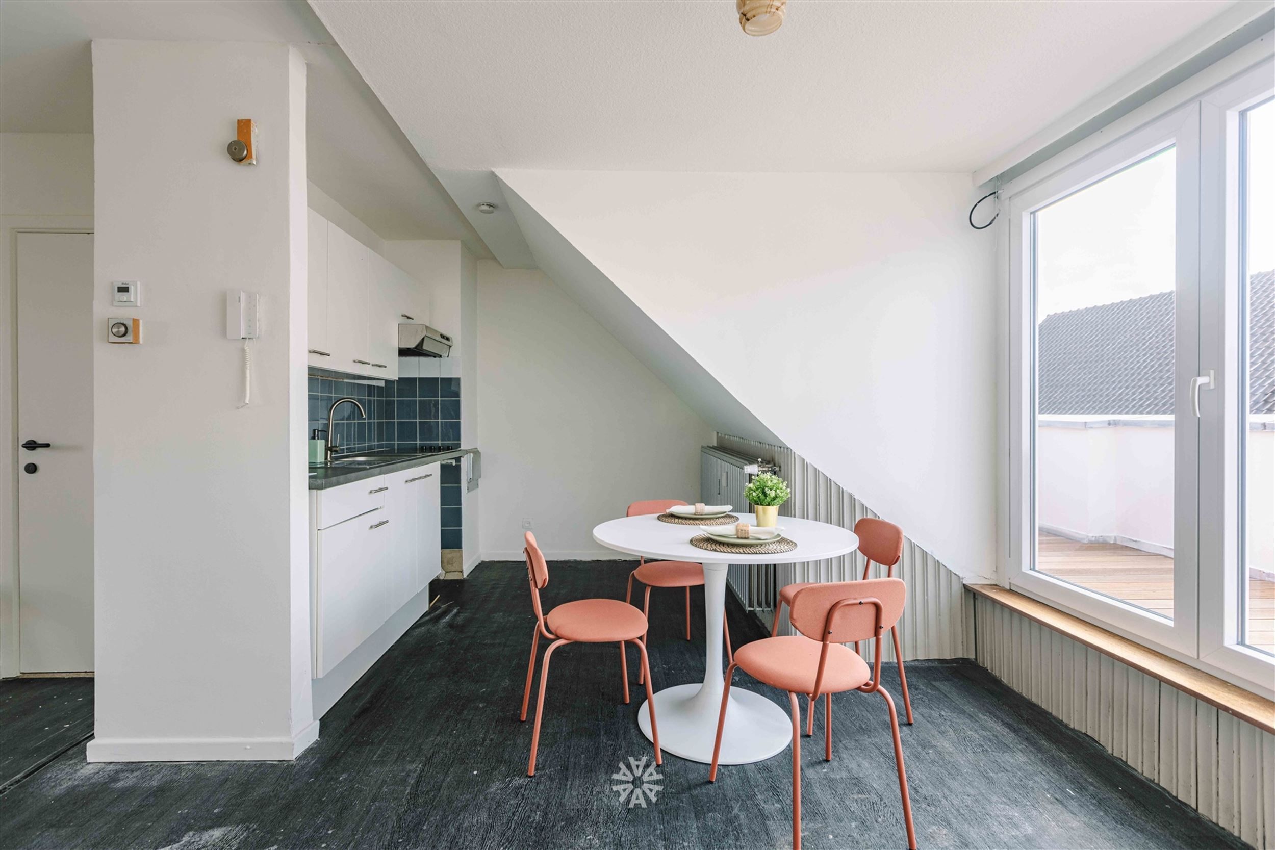 Gezellig dakappartement op toplocatie in Gent foto 3