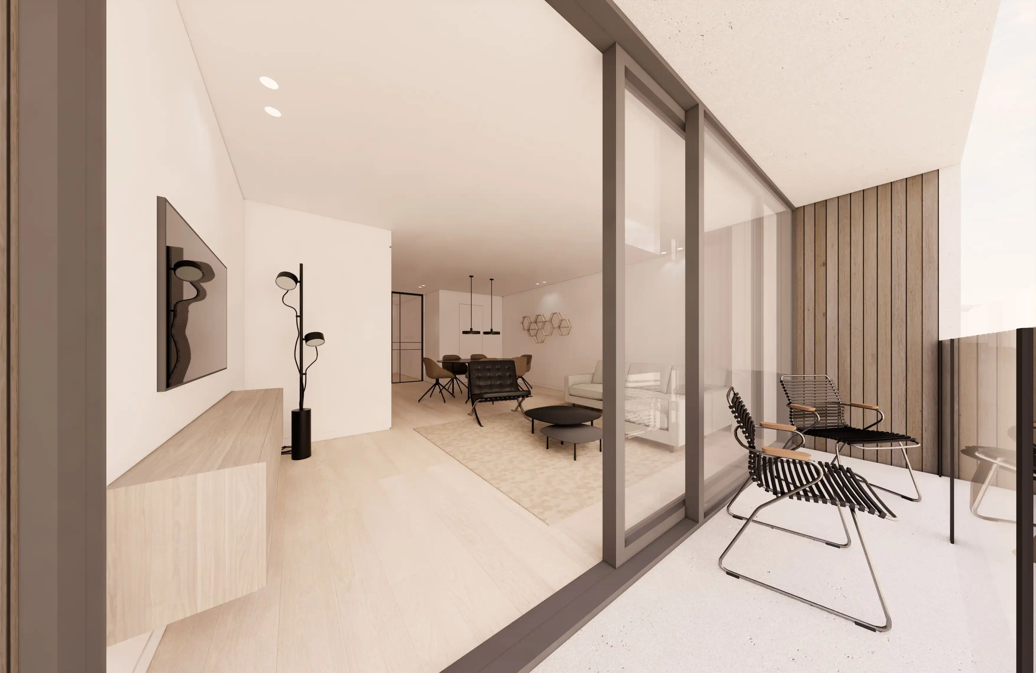 INSTAPKLAAR GELIJKVLOERS APPARTEMENT MET TERRASSEN NABIJ ZEE foto 7