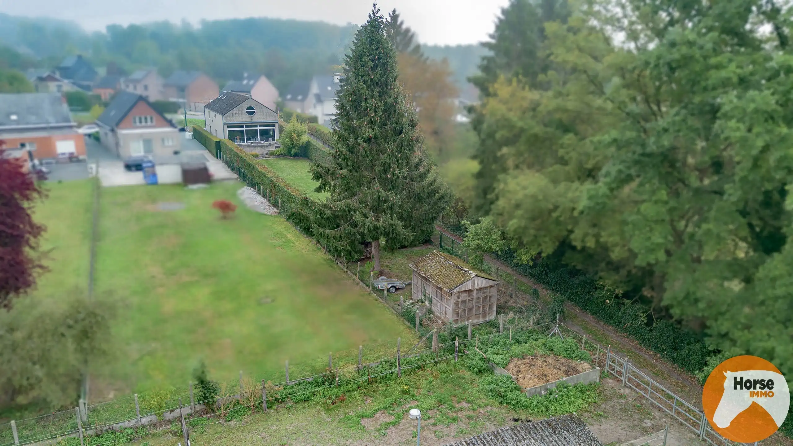 EREMBODEGEM- Ruime gezinswoning met tuin en weide  foto 31