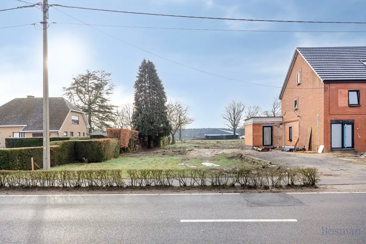 Bouwgrond voor halfopen bebouwing te koop in Klein-Vorst foto 2