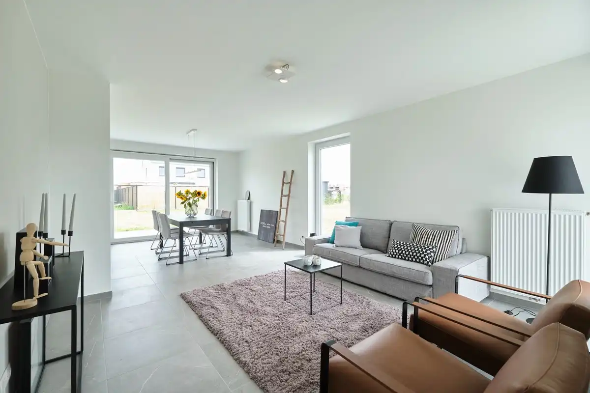 Deux maisons semi-mitoyennes à Dottignies avec grand jardin et espaces lumineux foto 2