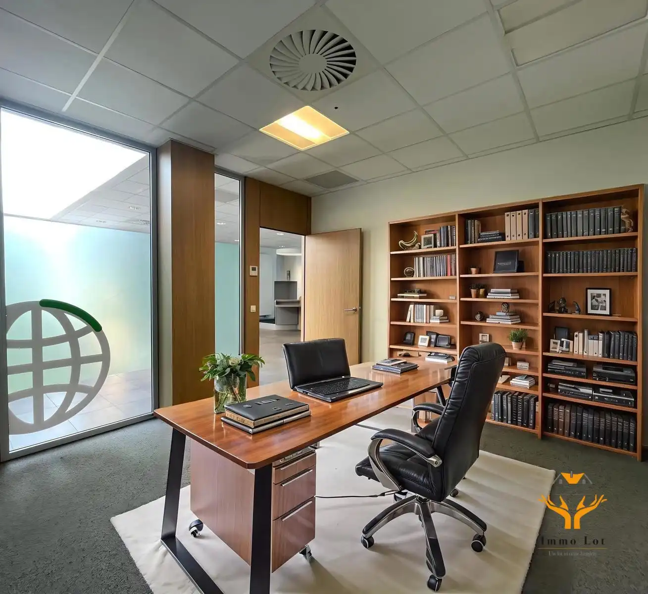 Te huur: handelsruimte van 228m² op toplocatie in Berlare  foto 7