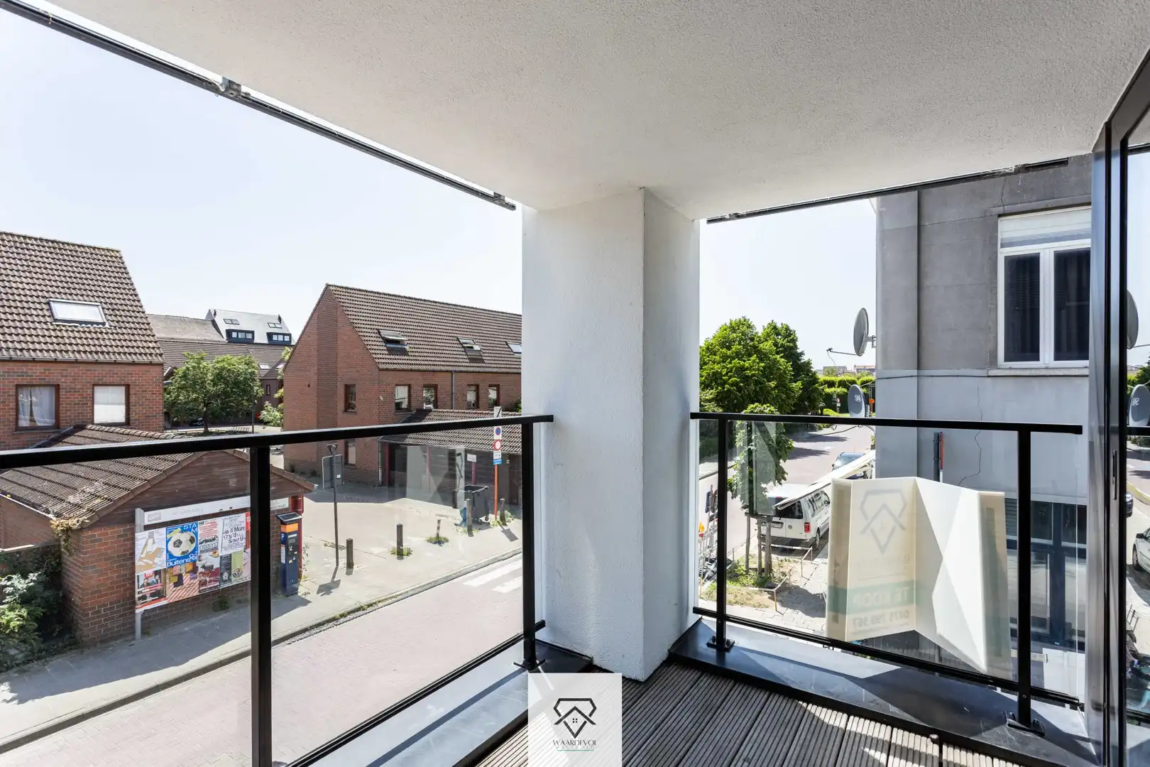 Lichtrijk hoekappartement met 2 slaapkamers en terras te Portus Ganda foto 19