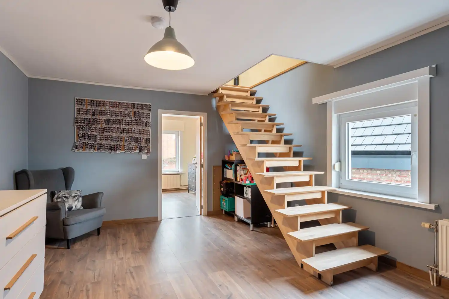 Gerenoveerde driegevelwoning met 3 slaapkamers, een tuin en een autostaanplaats te Wilsele! foto 13