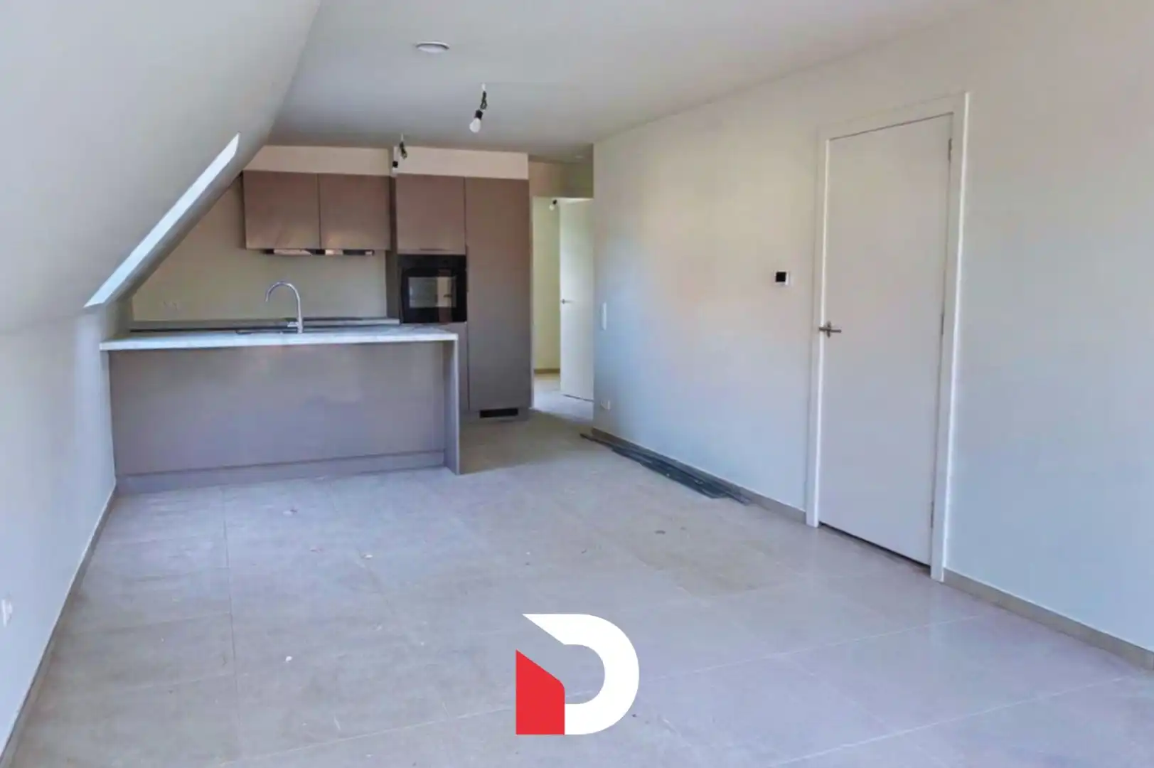 Nieuwbouwappartement met 1 slaapkamer te Brugge foto 2