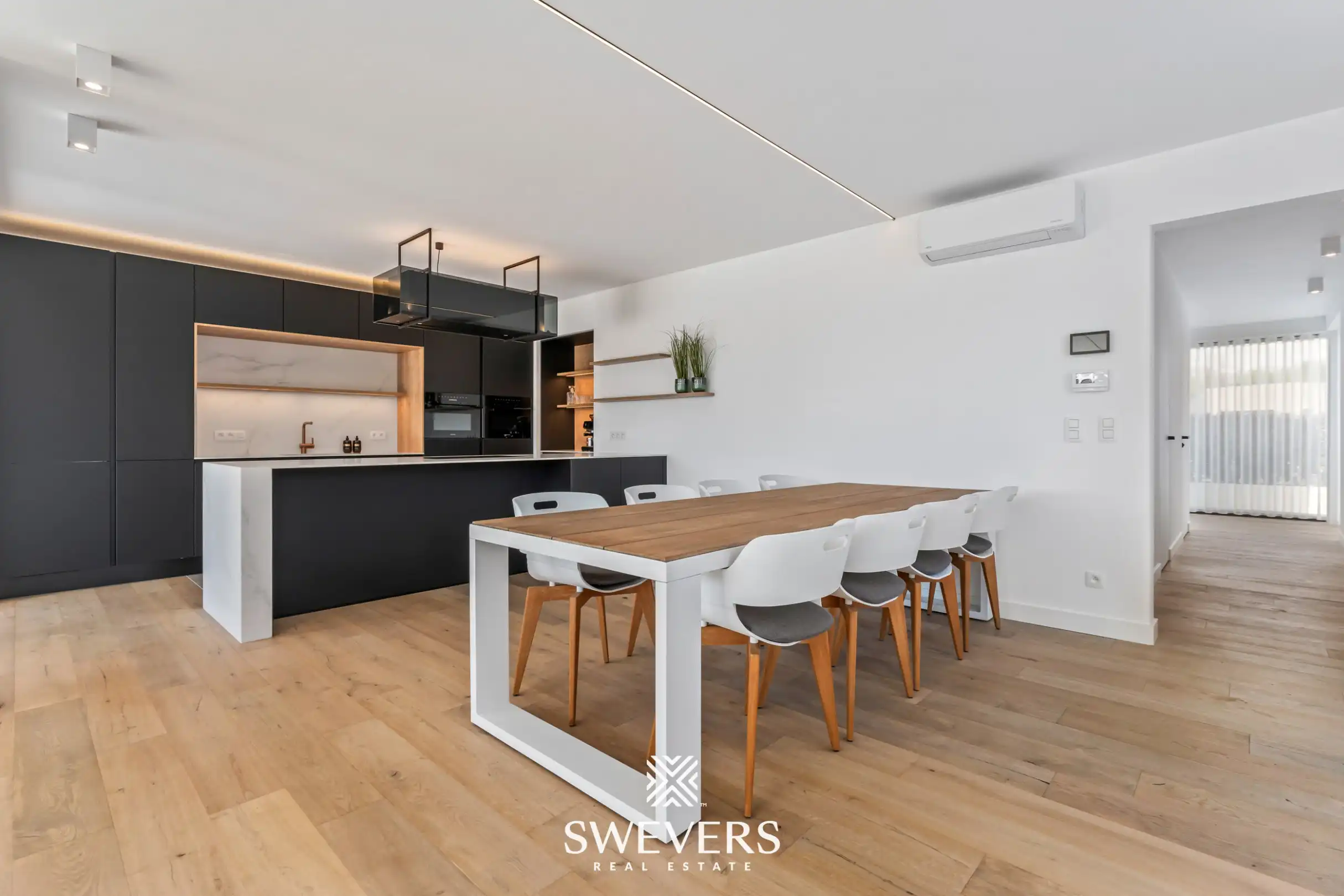 Moderne architectenwoning met hoogwaardige afwerking en zwembad in Paal foto 7