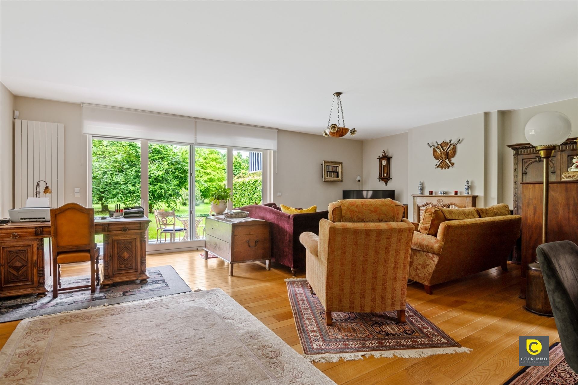 Gelijkvloersappartement met terras, tuin en garage foto 17