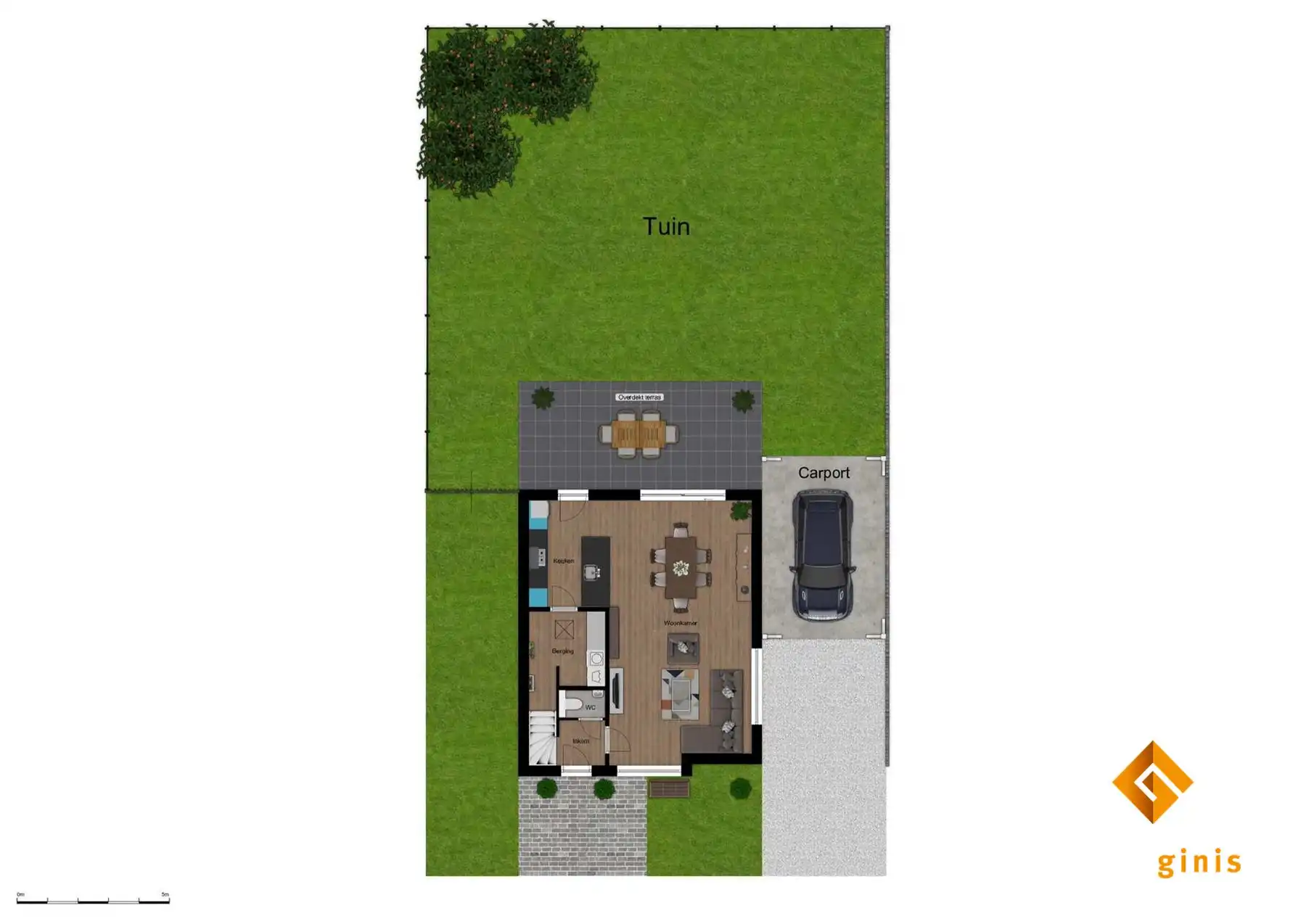 Recente woning met 3 slaapkamers op een mooi perceel van 4a12ca, in een rustige, kindvriendelijke en groene omgeving. foto 23