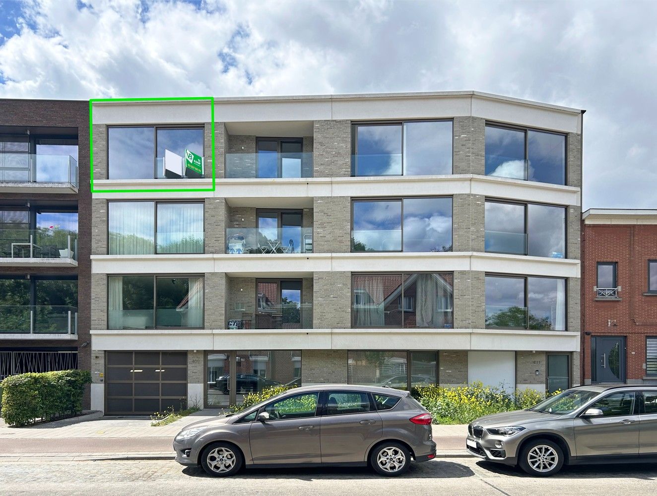Licht appartement met 2 slaapkamers en een privatief terras! foto 2
