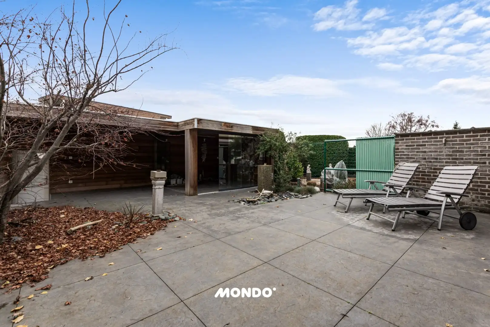 Gelijkvloers appartement met ruim terras en garage in Reet foto 16