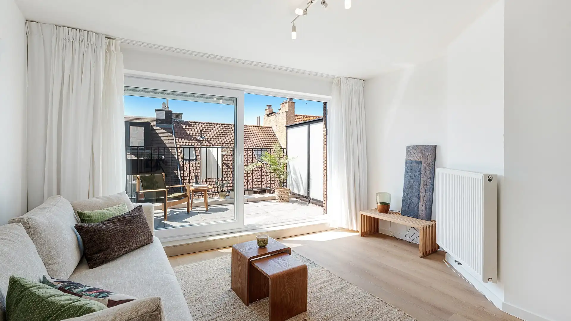 Schitterend appartement met groot zonneterras te Heist-centrum foto 2