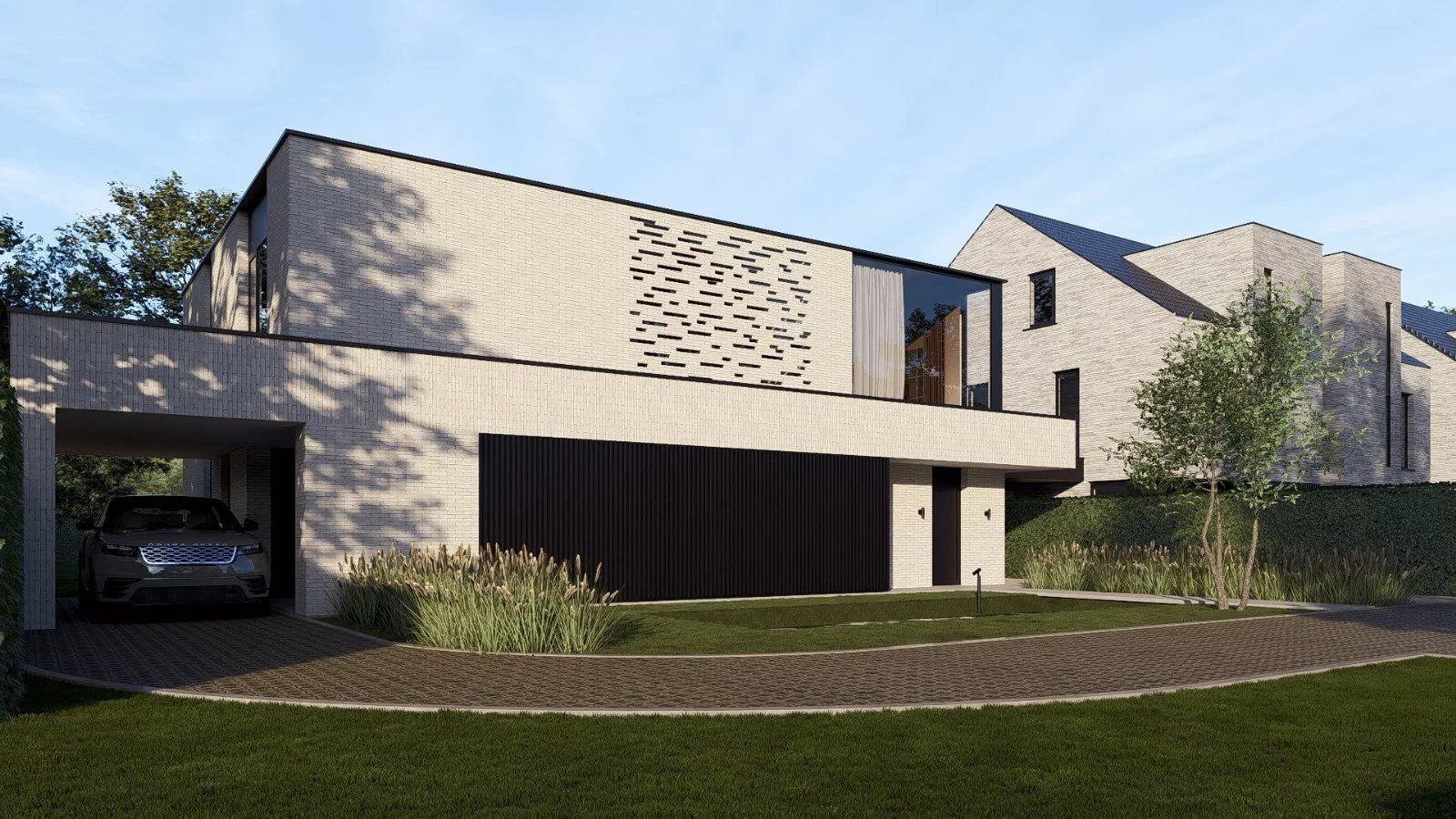 LOT 1 - UNIEKE MODERNE NIEUWBOUWWONING MET 3 SLPK IN BEGIJNENDIJK foto 4