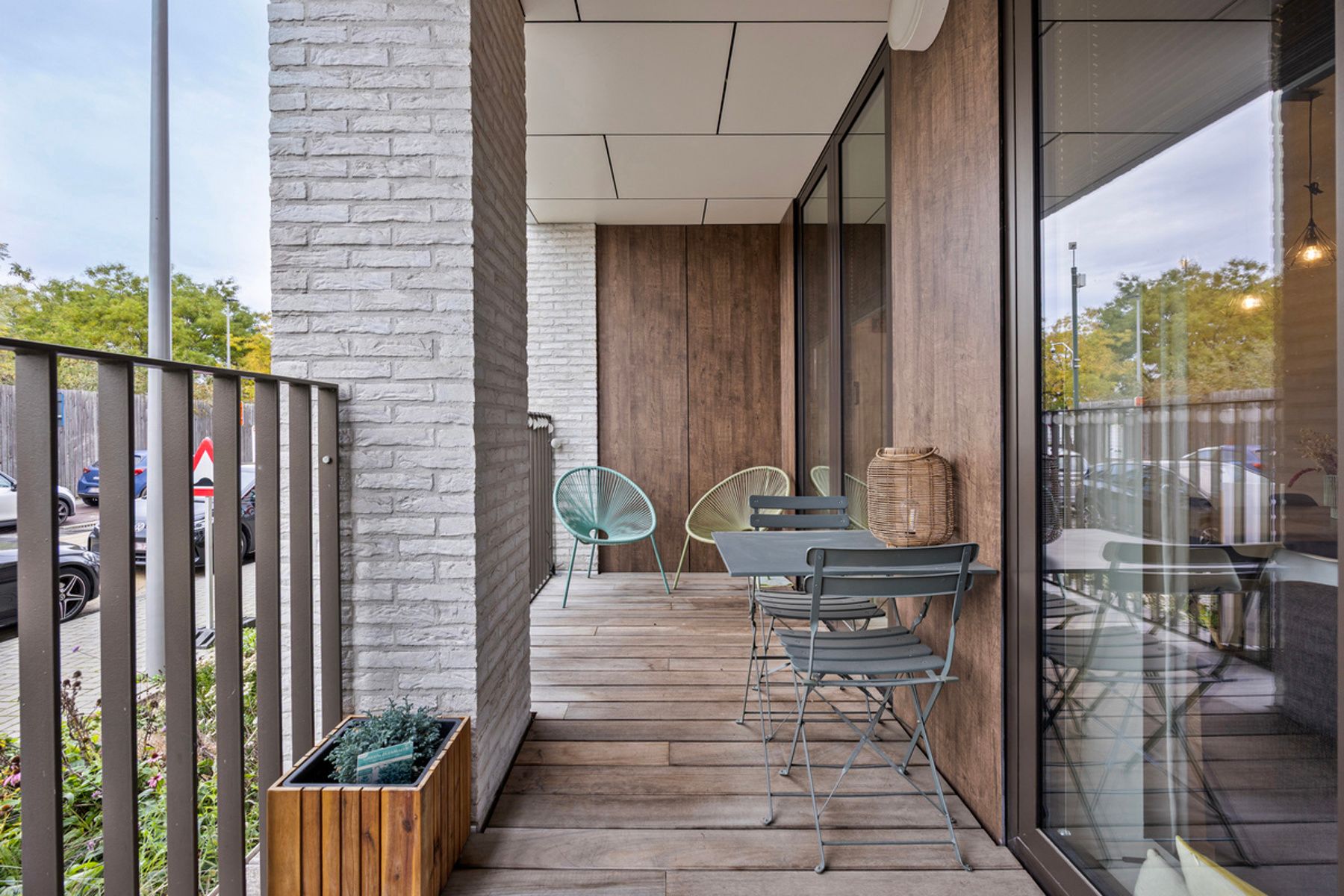 Modern 2-slpk gelijkvloers appartement met terras foto 15